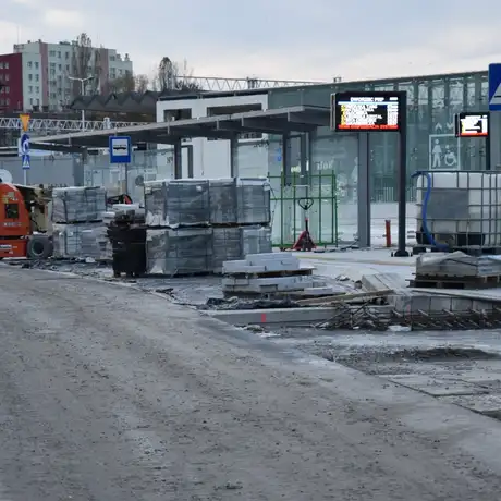 Budowa Rzeszowskiego Centrum Komunikacyjnego [październik 2023] - fot 41